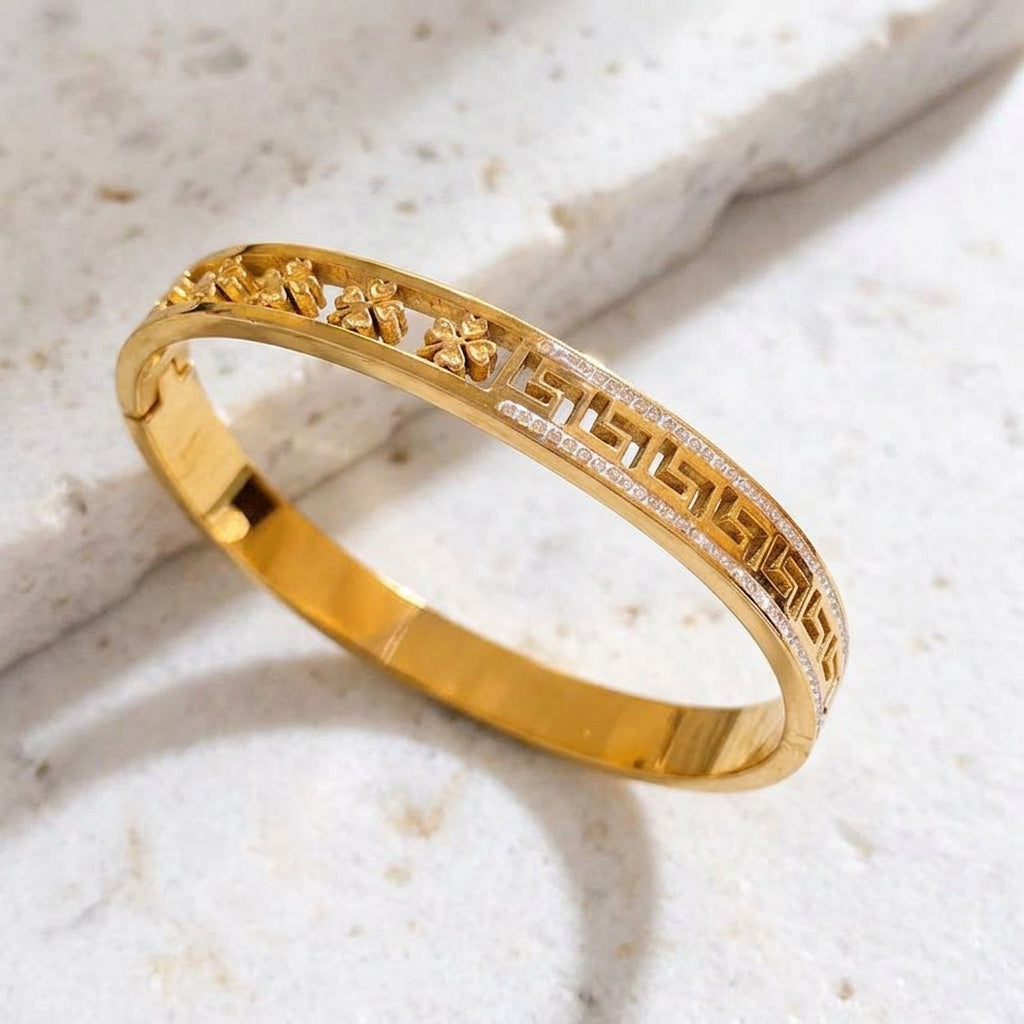 The Soulmate Clover Cuff