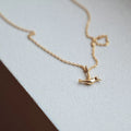 Fly With You - Golden Bird Necklace
