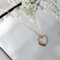 Heart Mother Pearl Necklace