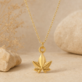 The Aurelia Autumn Leaf Pendant Necklace