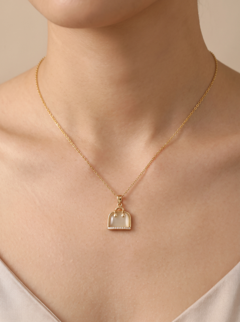 The Lumina Minaudière Pendant Necklace